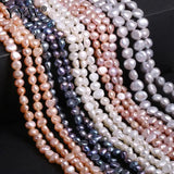 Keshi Freshwater Pearl Beads High Cultured Irregular Punch Loose Beads