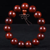 African Leaflet Rosewood Beads Necklace for Men and Women