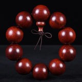 African Leaflet Rosewood Beads Necklace for Men and Women
