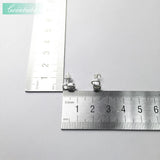 Kettlebell Studs Earrings, 925 Sterling Silver Jewelry