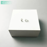 Kettlebell Studs Earrings, 925 Sterling Silver Jewelry