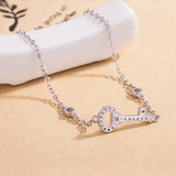 925 Silver Bracelet with Zirconia - Sparkling Bangle Gift
