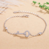 925 Silver Bracelet with Zirconia - Sparkling Bangle Gift