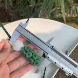 Dongling Jade Key Chain - Beautiful Natural Stone Charm for Keys or Bags
