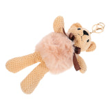 Plush Bear Key Chain Fob Bag Ornament Backpack Holder