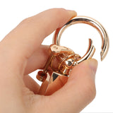 Men's Birthday Key Chain Charm Holder Pendant Decor Keyring Hanging