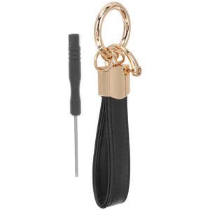 Men's Birthday Key Chain Charm Holder Pendant Decor Keyring Hanging