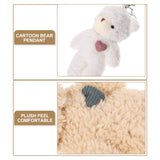 Mini Bears Keychain Cartoon Bag Plush Keychains