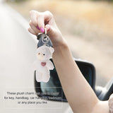 Mini Bears Keychain Cartoon Bag Plush Keychains