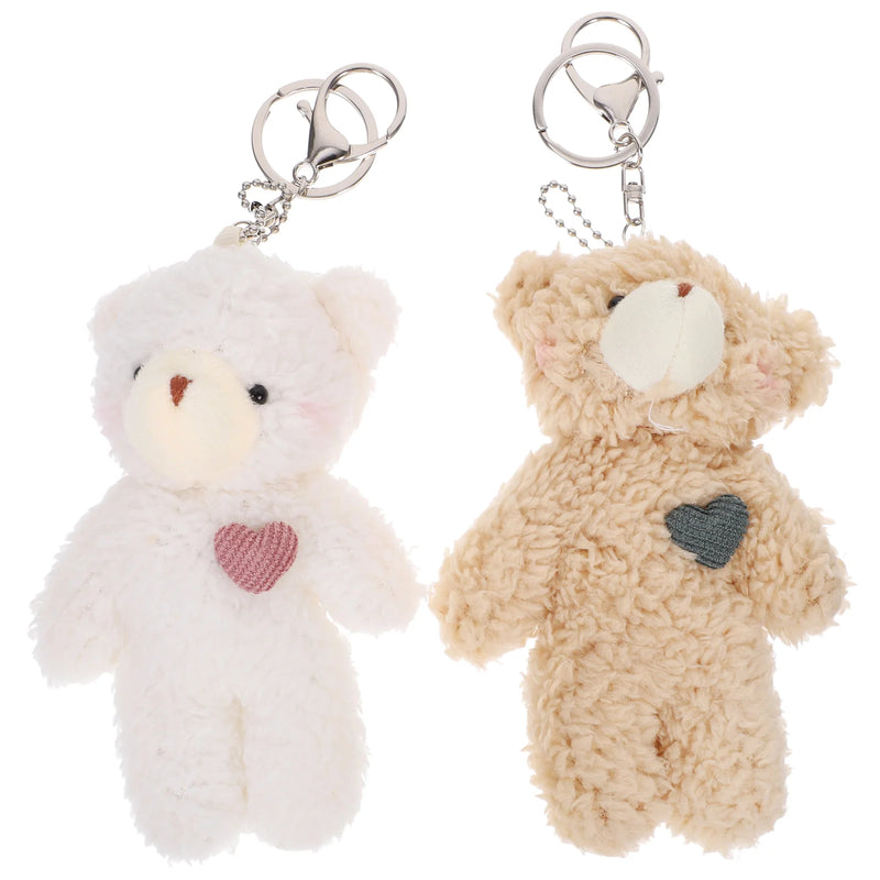 Mini Bears Keychain Cartoon Bag Plush Keychains
