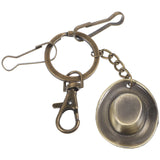 Retro Purse Keychain Hat Shape Backpack Keychain Bag Hanging Ornament