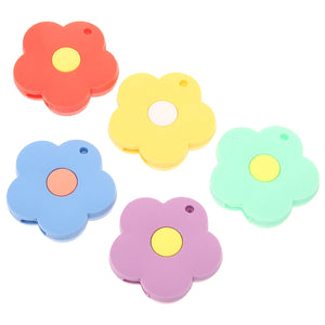 Silicone Flower Key Cover Cap Rings - Car House Protector