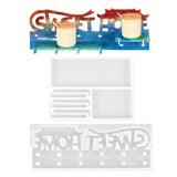 Key Hooks Storage Epoxy Resin Mold DIY Crafts Jewelry Home Casting