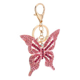 Rhinestone Crystal Keychain Charm for Women Handbag Pendant Ornament Purse