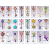 Crystal Epoxy Mold Key Resin Mould DIY Decoration Silicone Mold