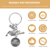 Key Rings Graduation Chain Backpack Charm Decorative Keyring Bag Keychain