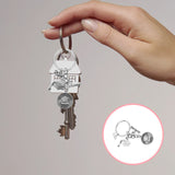 Key Rings Graduation Chain Backpack Charm Decorative Keyring Bag Keychain