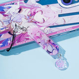Honkai Impact 3 Acrylic Key Chain Elysia Pendant Lanyard Kids Gift