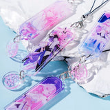 Honkai Impact 3 Acrylic Key Chain Elysia Pendant Lanyard Kids Gift