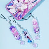 Honkai Impact 3 Acrylic Key Chain Elysia Pendant Lanyard Kids Gift