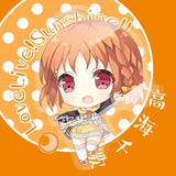 LoveLive Aqours School Idol Project Key Chain Takami Chika Pendant Charm