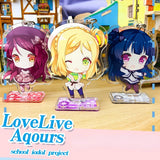LoveLive Aqours School Idol Project Key Chain Takami Chika Pendant Charm