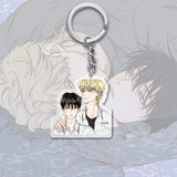 Night By The Water Key Chain Acrylic Pendant Charm Cosplay Anime Jewelry