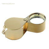 Folding Magnifying Glass 30x Mini Loupe for Reading Jewelry