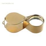 Folding Magnifying Glass 30x Mini Loupe for Reading Jewelry