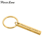 Personalized Key Chain Ring for Car Keychains for Men Valentine Anniversary