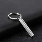 Personalized Key Chain Ring for Car Keychains for Men Valentine Anniversary