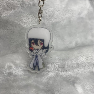 Bungou Stray Dogs Dazai Osamu Akutagawa Ryuunosuke Keychain Strap