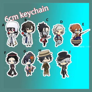 Bungou Stray Dogs Dazai Osamu Akutagawa Ryuunosuke Keychain Strap