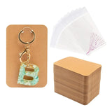 Cardboard Keychain Holder with Self Sealing Bags X3UD