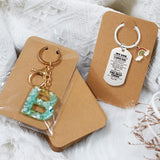 Cardboard Keychain Holder with Self Sealing Bags X3UD