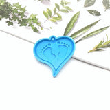 Silicone Mold for Key Chain Pendant with Hole