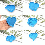 Silicone Mold for Key Chain Pendant with Hole