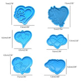 Silicone Mold for Key Chain Pendant with Hole