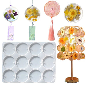 Round Silicone Mold for Jewelry Making