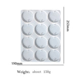 Round Silicone Mold for Jewelry Making