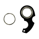 Metal Keychain Fidget Spinner Compact Stress Relief Toy