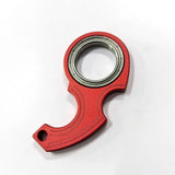 Metal Keychain Fidget Spinner Compact Stress Relief Toy