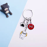 Shih Tzu Dog Pendant Key Chain for Women Men Girls