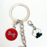 Shih Tzu Dog Pendant Key Chain for Women Men Girls