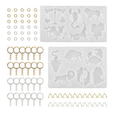 Silicone Mold for Keychain Making Constellations Animal Pendant