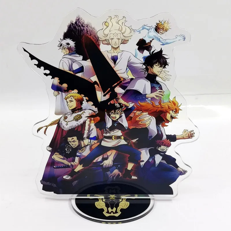 Clover Key Chain High Couples Acrylic Standing Key Ring
