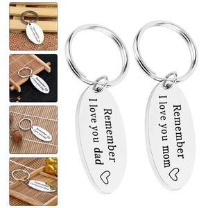 Mom Key Stainless Steel Keychain Birthday Gift