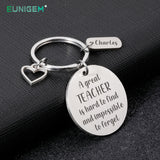 Teacher Appreciation Keychain - A Great Teacher is Hard to Find