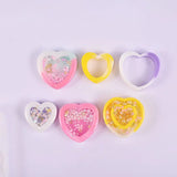 Heart Quicksand Silicone Jewelry Pendant Mould DIY Craft Making Tools