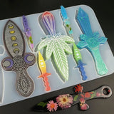 Swords Weapons Silicone Mold Dagger Epoxy Casting Mold